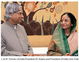 Dr. Kalam & Smt. Patil